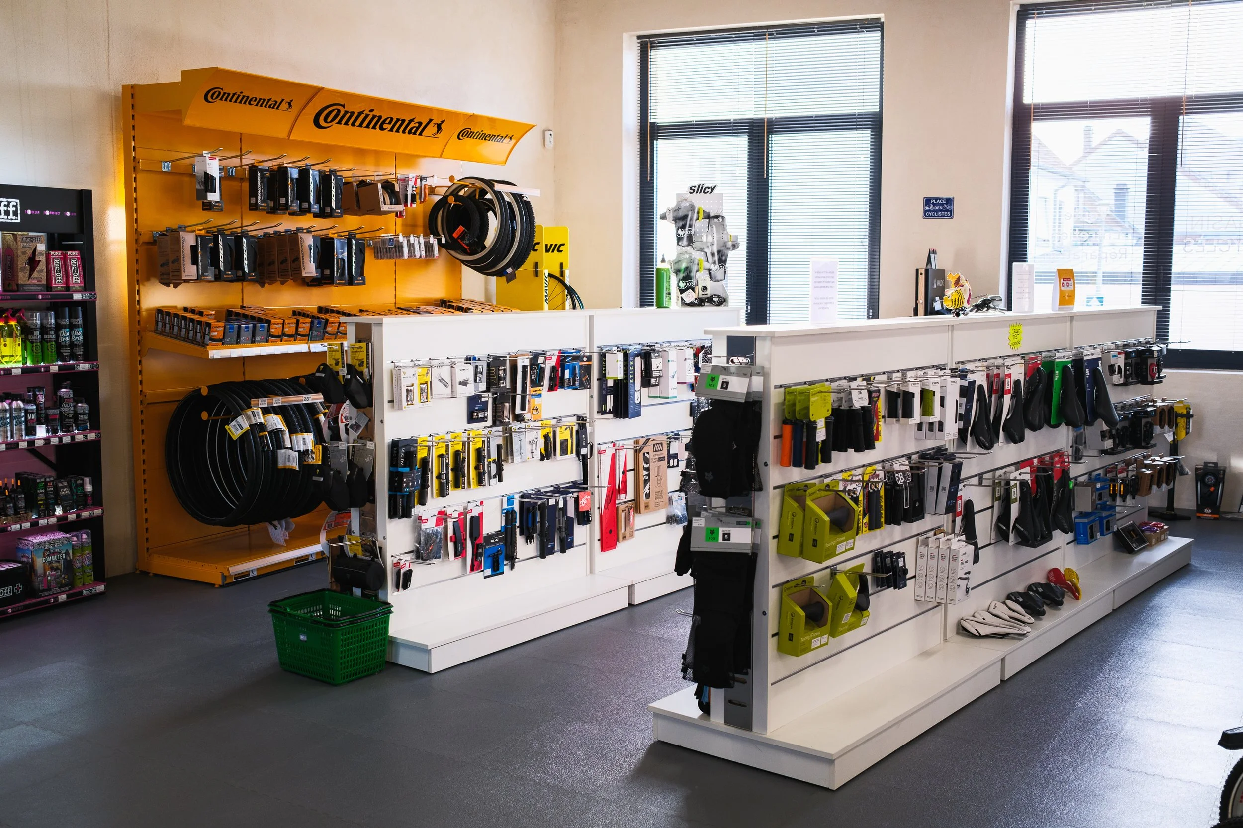 Rayon accessoires du magasin JoBiCycles de Bitche