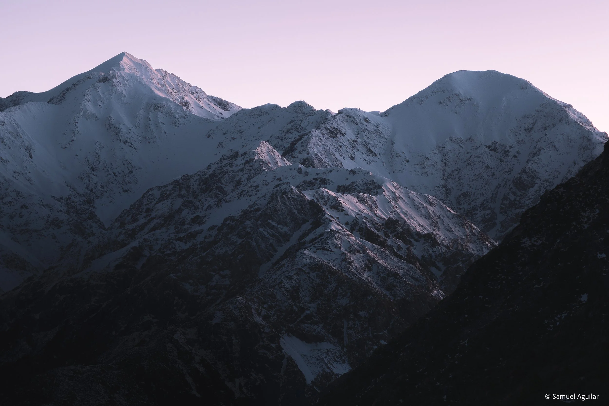 Kaikoura Range sunrise