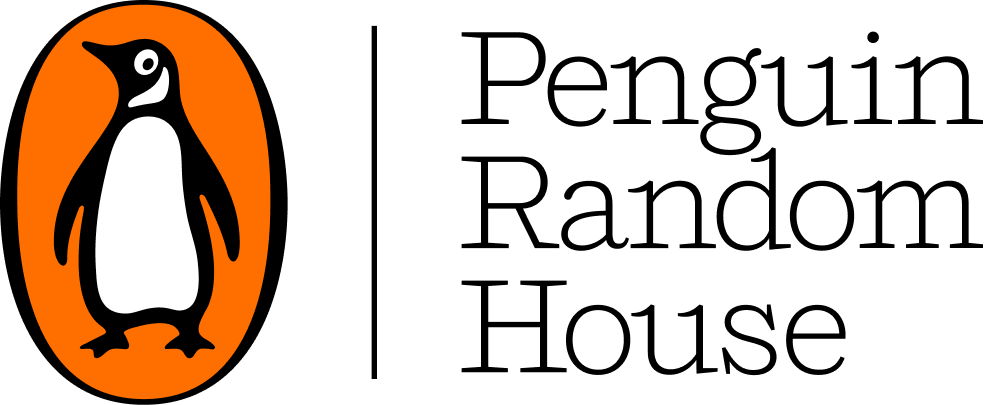 The logo of the Penguin Random House features a stylized penguin inside an orange oval.