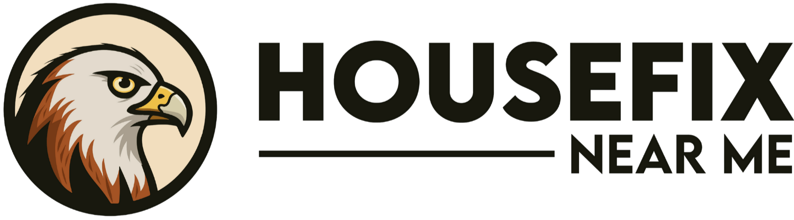 House Fix logo, featuring a red kite and the words "House Fix Near Me"
