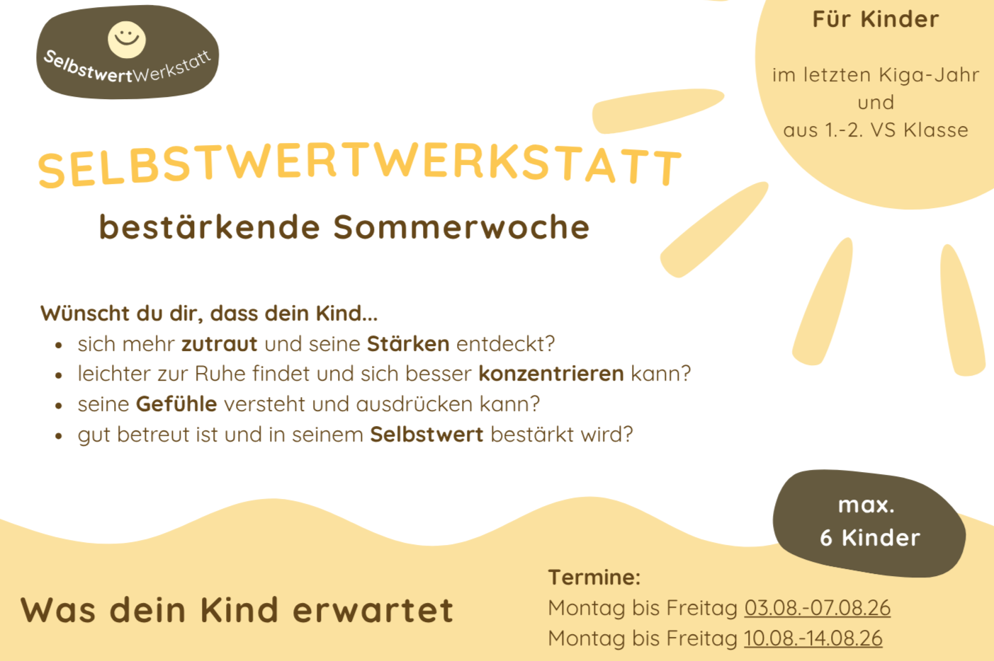 Bestärkende Sommerwoche 