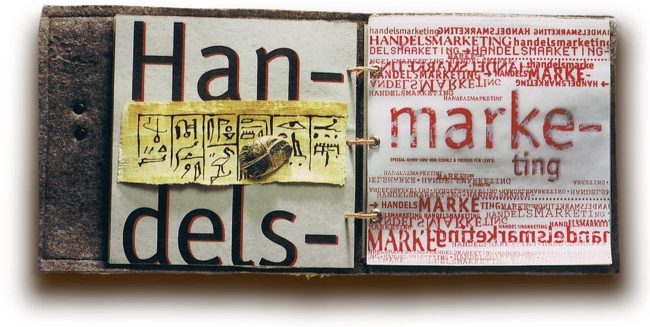 "Bewerbungsbuch" Scholz & Friends, Berlin für die Levi's Imagekampagne