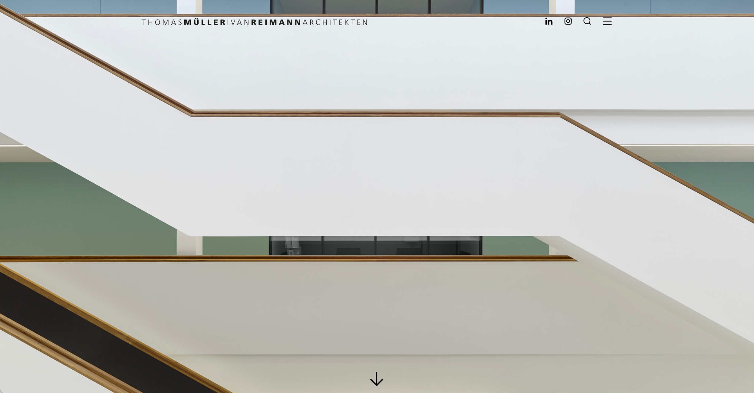 Fotoauswahl für die Startpage eines Architekturbüros