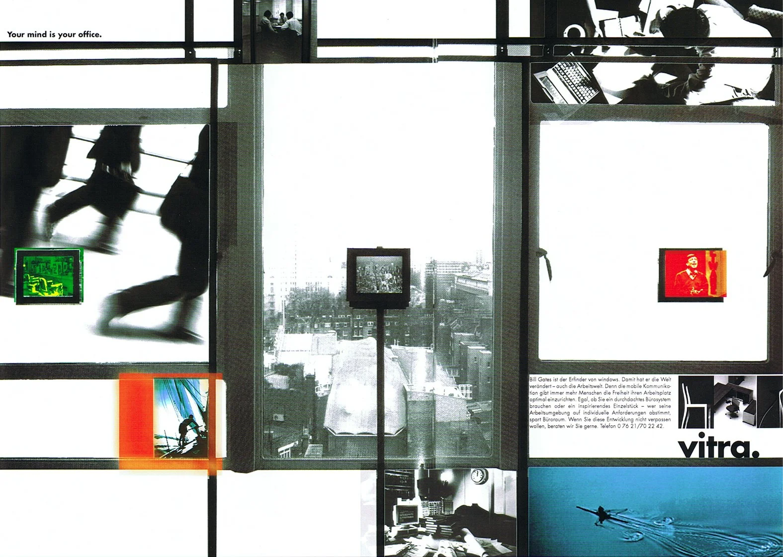 Imagekampagne für vitra. (Layout)