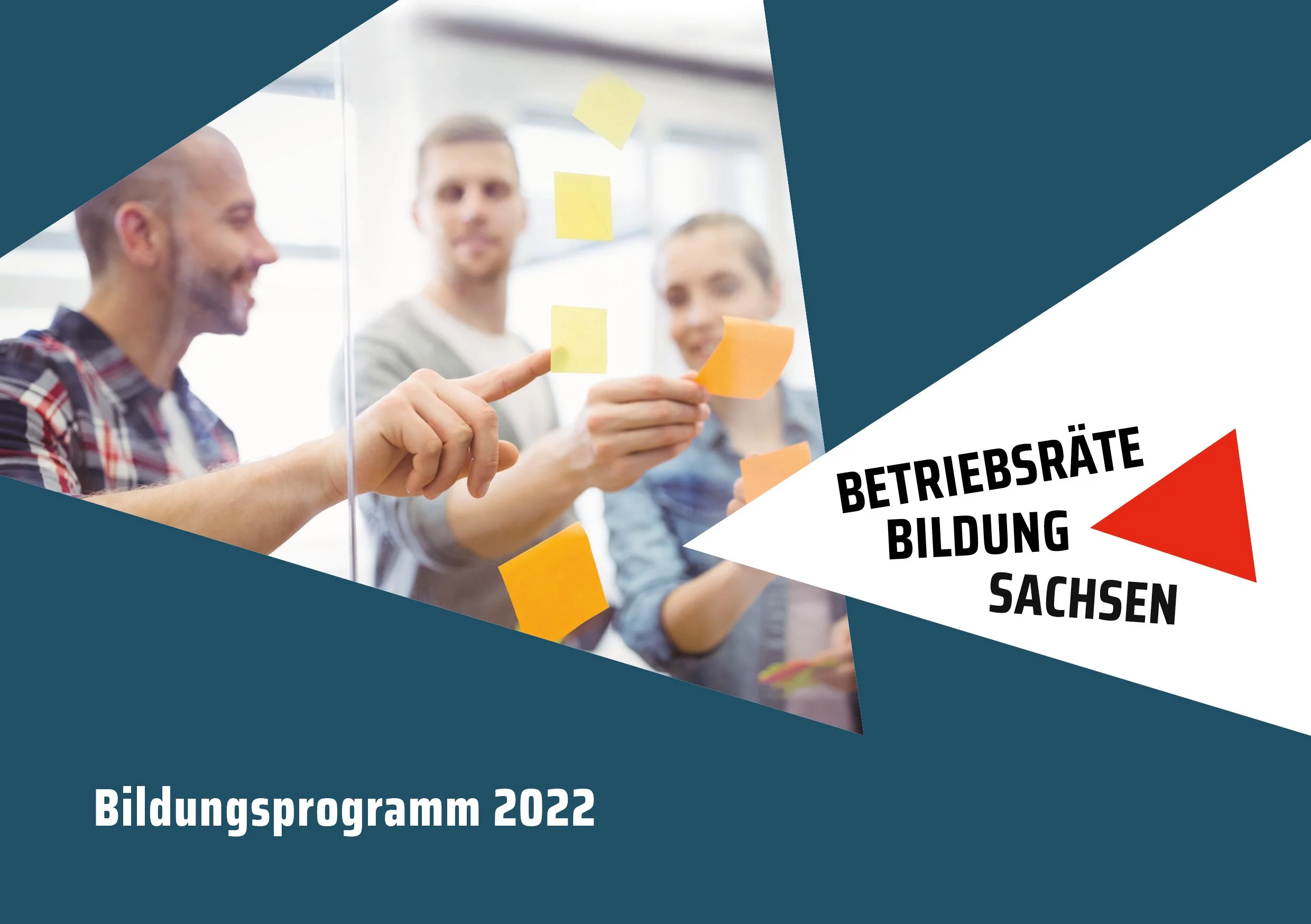 Broschüre für die Betriebsräte Bildung Sachen (Beispielseiten)