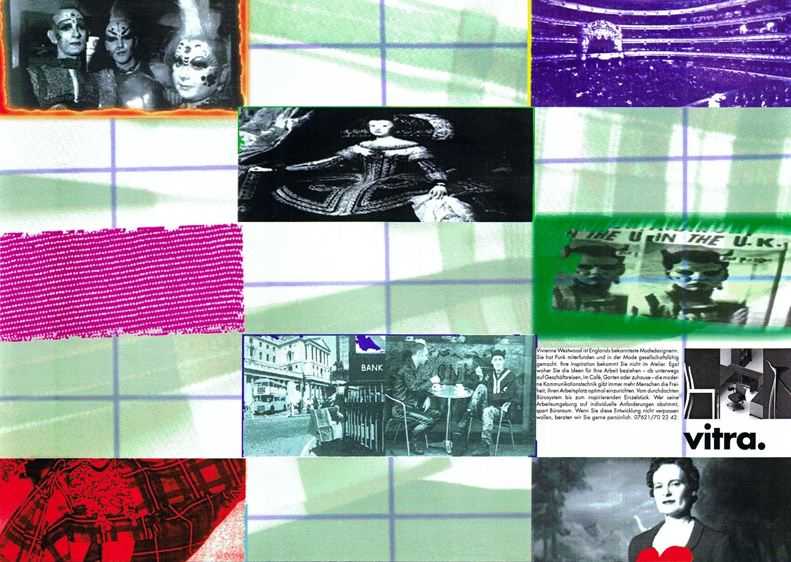 Imagekampagne für vitra. (Layout)