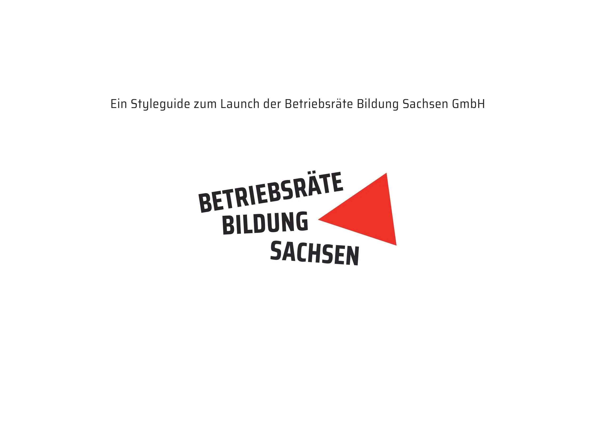 Styleguide für die Betriebsräte Bildung Sachsen