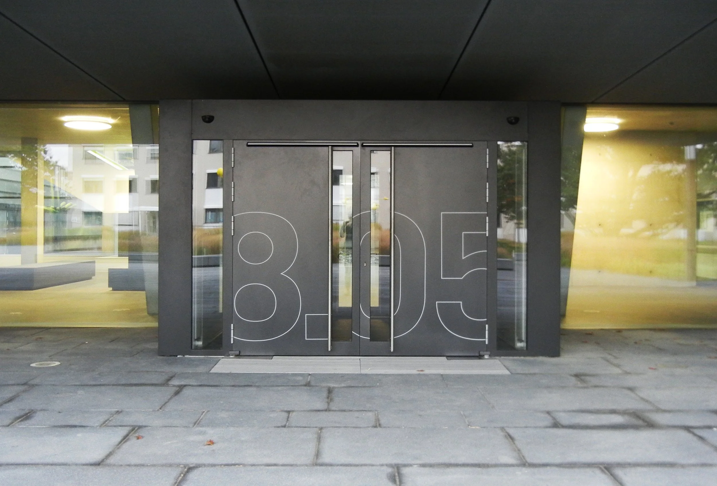 Leitsystem für die BAM Bundesanstalt für Materialforschung und -prüfung, Berlin Adlershof