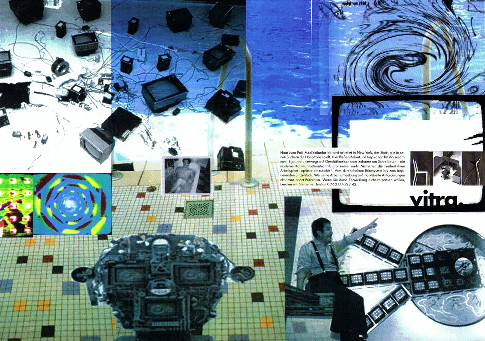 Imagekampagne für vitra. (Layout)