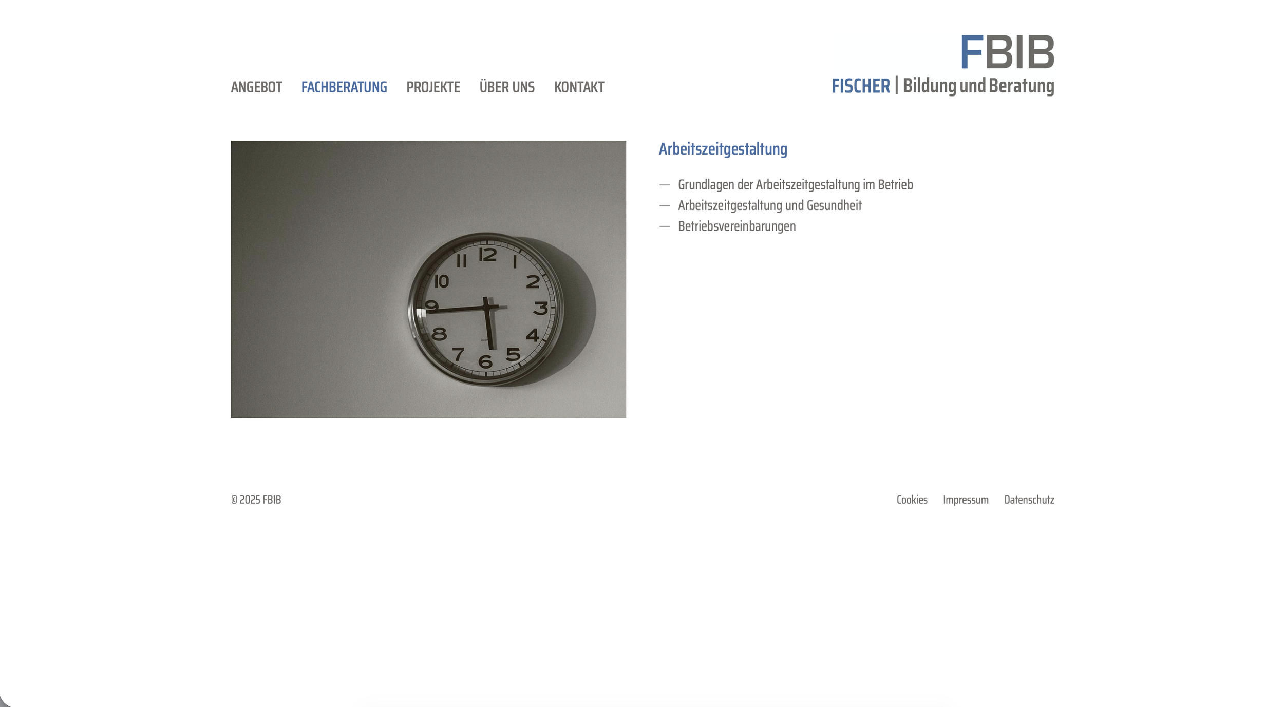 Konzept und Design für eine Bildungsberatung