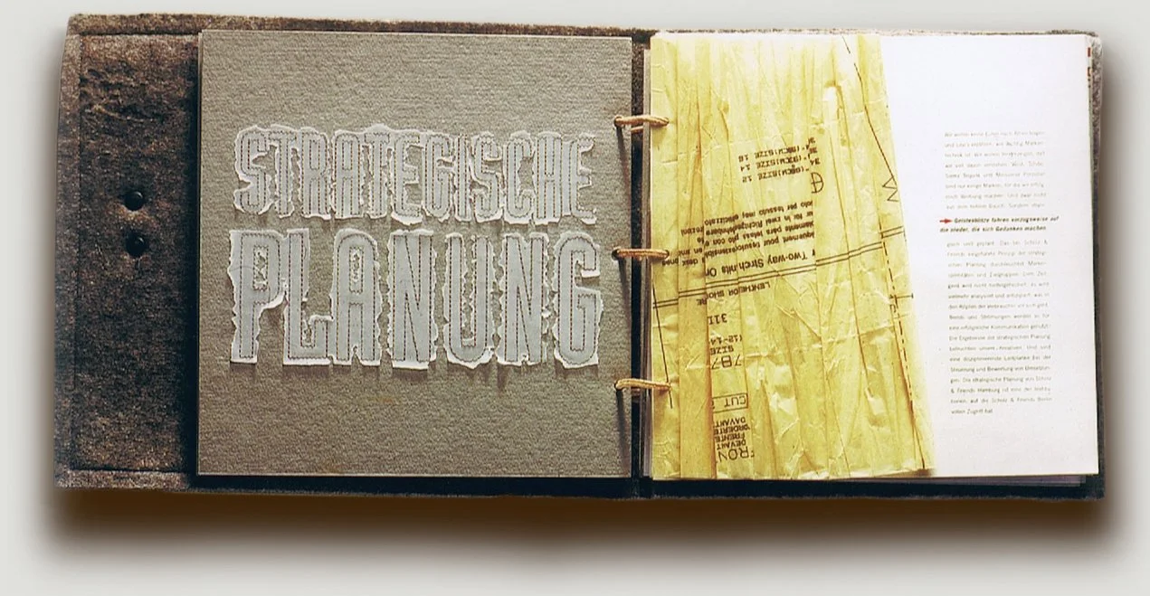 "Bewerbungsbuch" Scholz & Friends, Berlin für die Levi's Imagekampagne