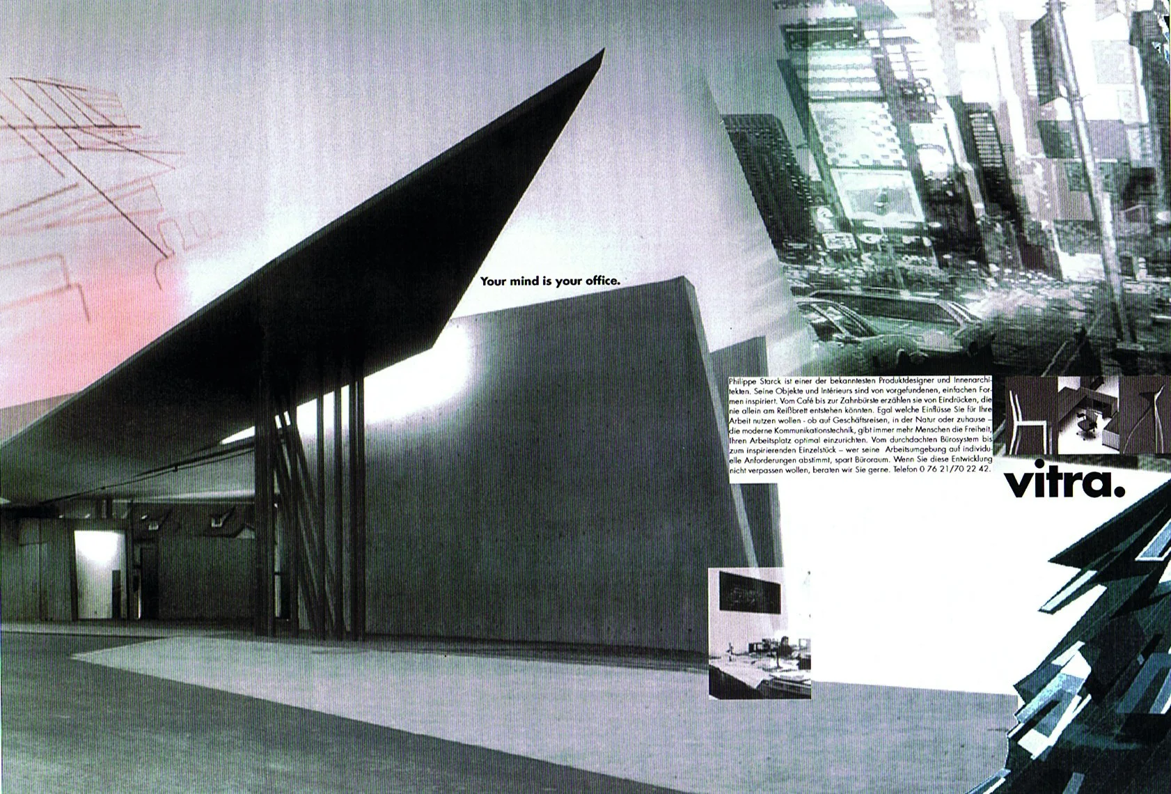 Imagekampagne für vitra. (Layout)