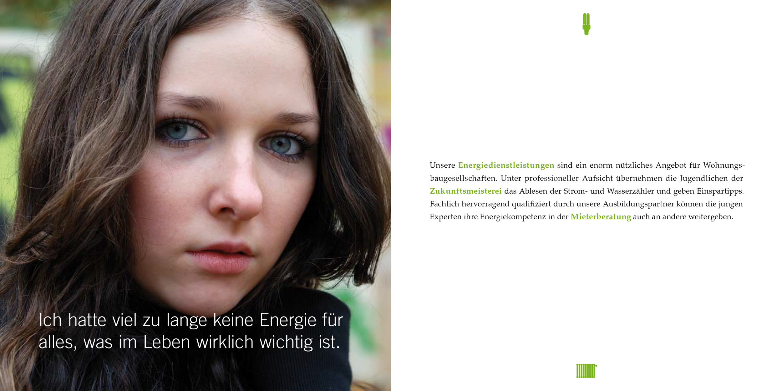 Imagebroschüre für ein Sozialprojekt