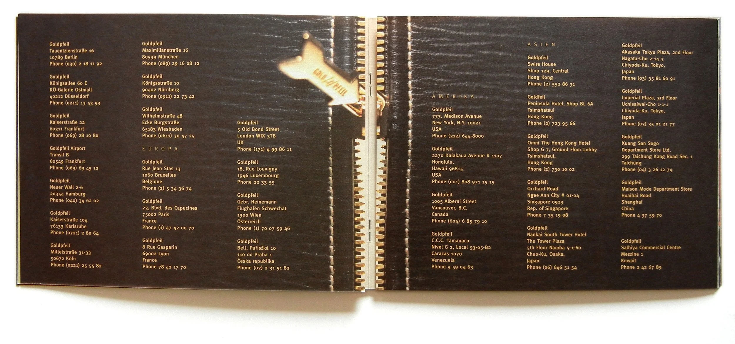 Imagebroschüre für Goldpfeil