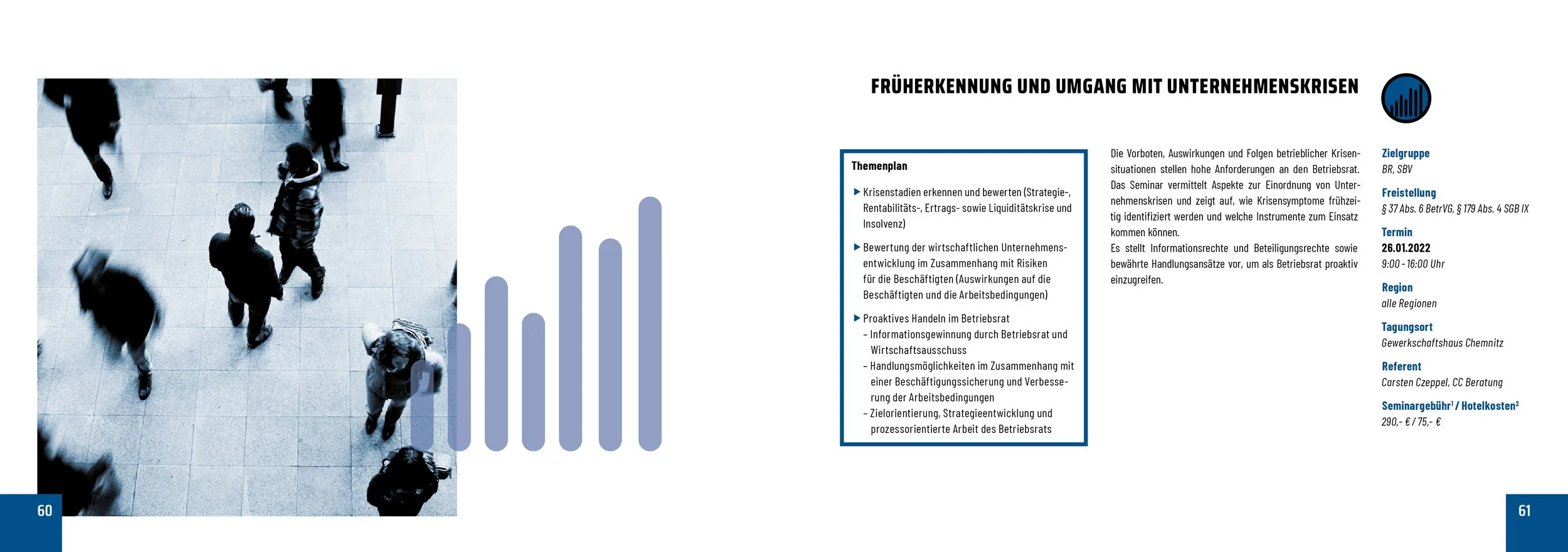 Broschüre für die Betriebsräte Bildung Sachen (Beispielseiten)