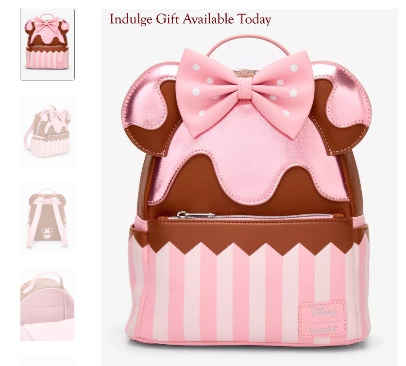 Loungefly Minnie Strawberry Chocolate Cupcake Backpack.JPG