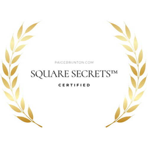 Laurel showing proof of completing Square secrets professional web design certification