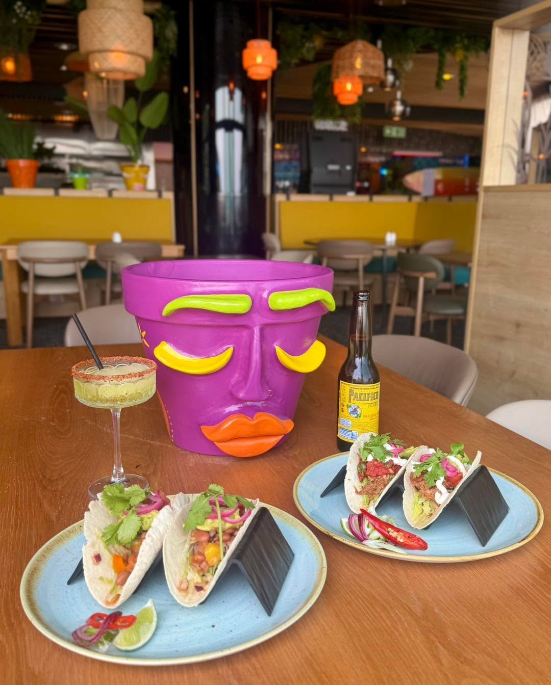 WIN a meal for two at Meksiko&rsquo;s 💜 and a hand crafted plant pot from Cornish artist Absolutely Potty 🪴

To enter: 
➡️Share this post with one other person.
➡️Comment below who you&rsquo;d bring with you! 
↪️For an extra entry, follow The Beach