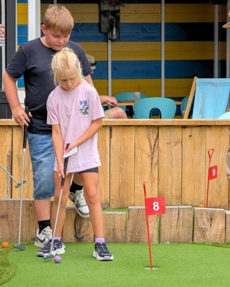 Ready... Set... Putt!⛳

Make the most out of your summer holiday by trying out our advenure golf! Whether you're playing for fun or fighting for the best hole in one, it's a great laugh for all the family to enjoy!☺️

Pop on into the Lower Deck at Th