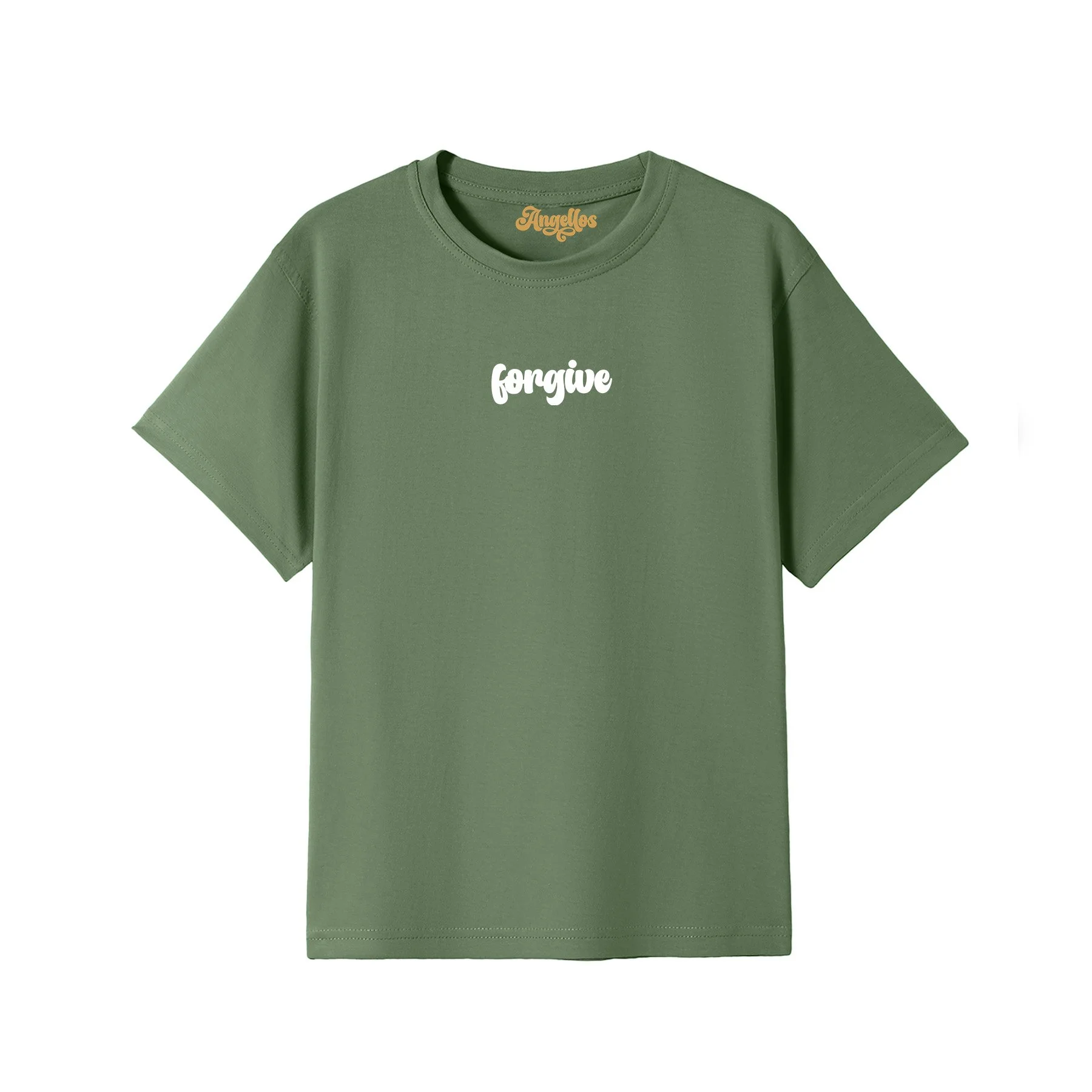Forgive-Christian-Womens-Tshirt-Army green.jpg