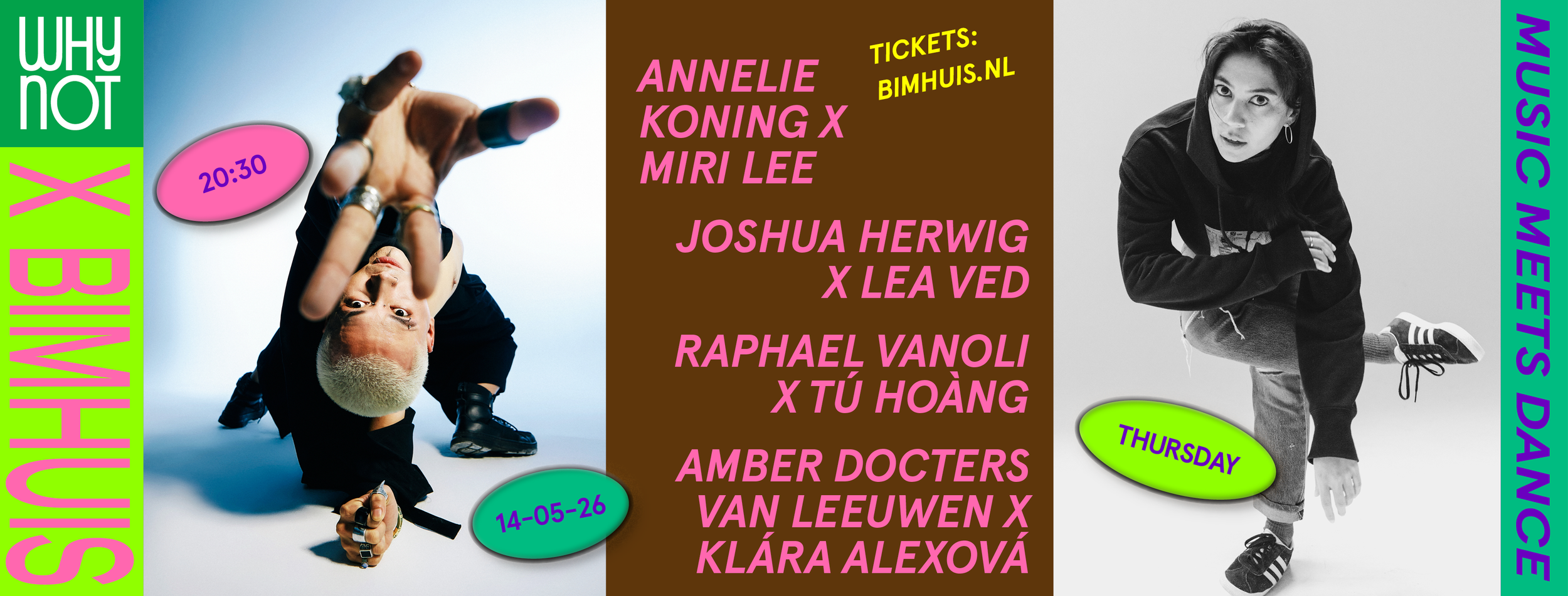 WhyNot X BIMHUIS: Music Meets Dance: MAY 2026