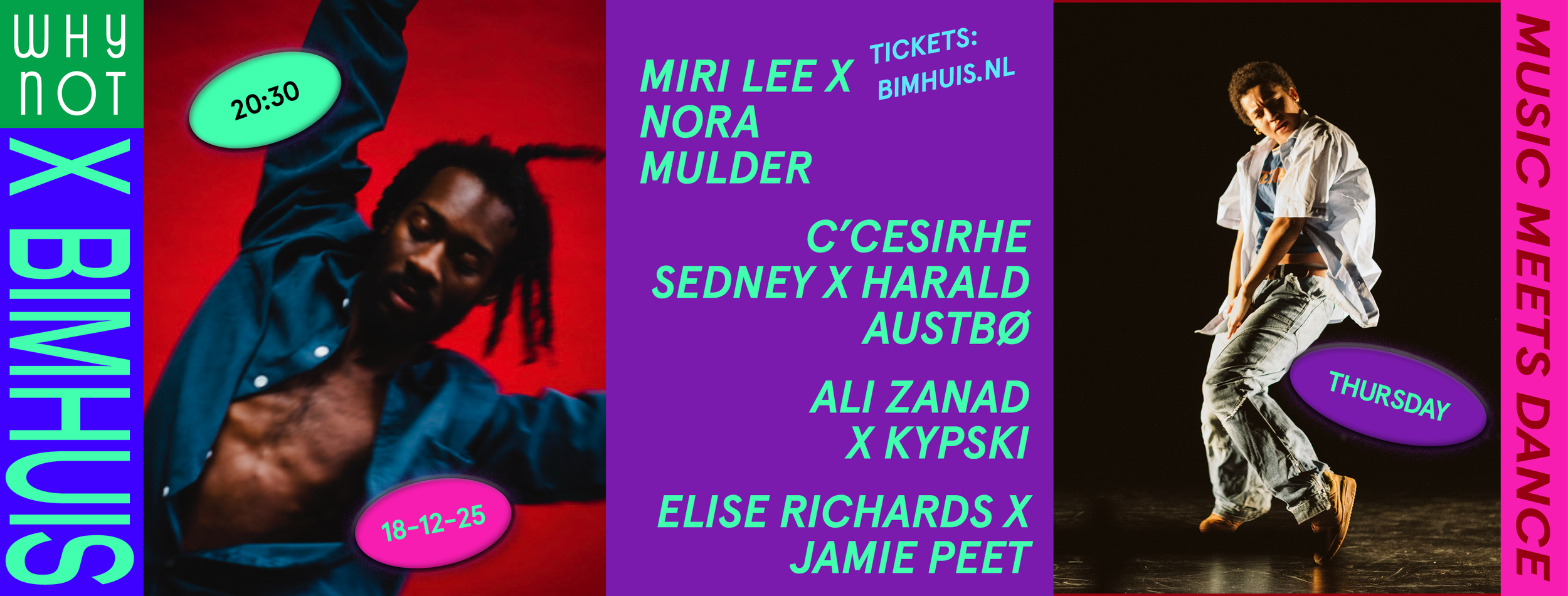 WhyNot X Bimhuis: Music Meets Dance: 18 December