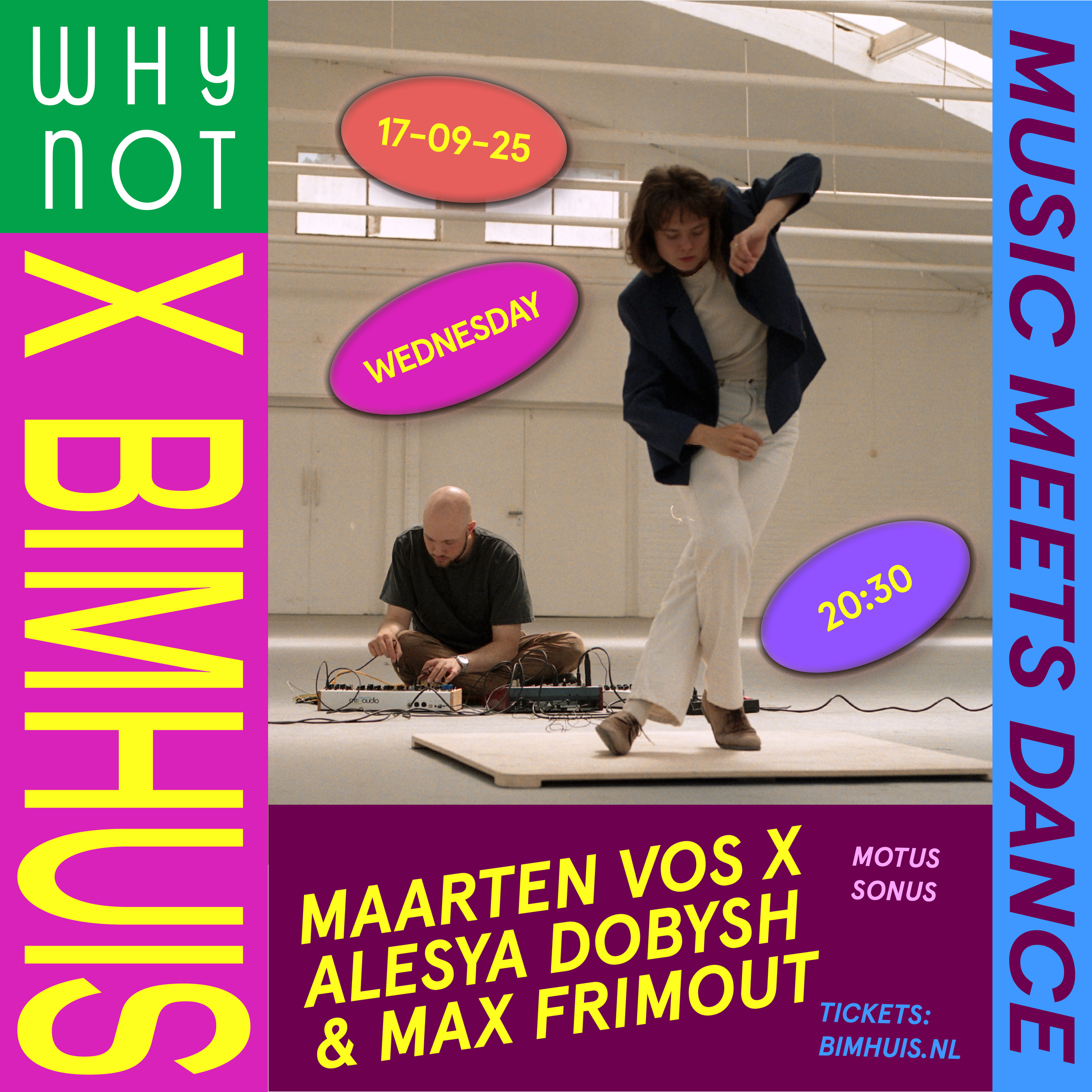 WHYNOT X BIMHUIS: ALESYA DOBYSH & MAX FRIMOUT | MAARTEN VOS