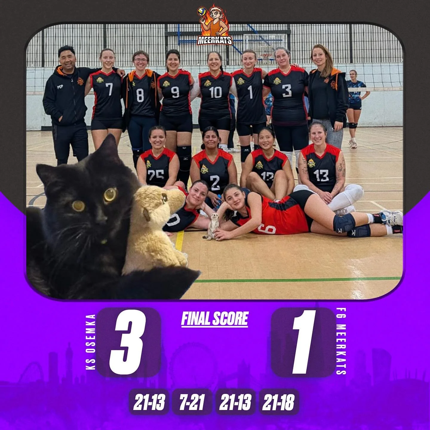 The meerkats served nerves on Sunday. On Tuesday, we just served. 

Early data suggests jitters might be cured by a strategic pre-game meeting at the local pub 🍻. We won&rsquo;t draw conclusions just yet - sample size is limited and as the clever vo