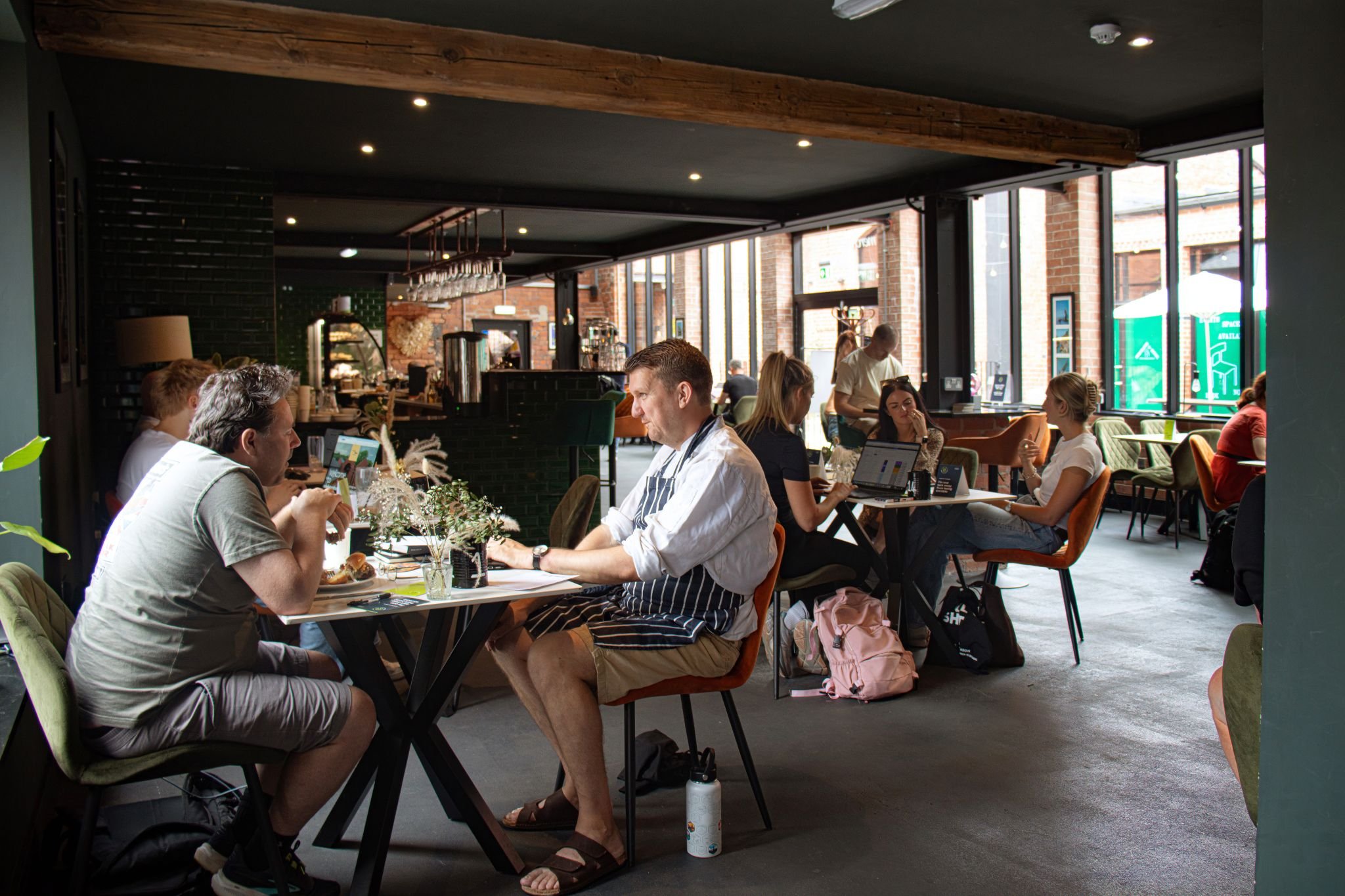 Inside Merchants House on a Coworking Day