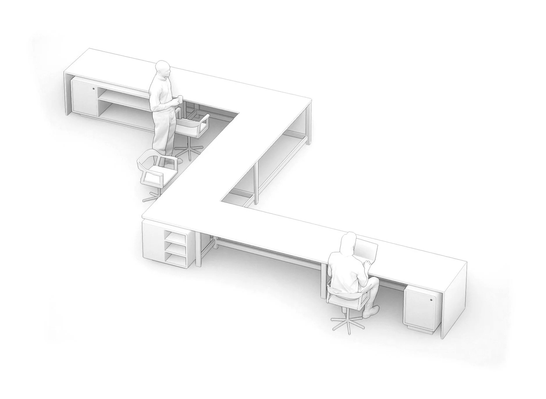 Joshua brook_Connections Furniture_Modern Office_infinity desk.jpg