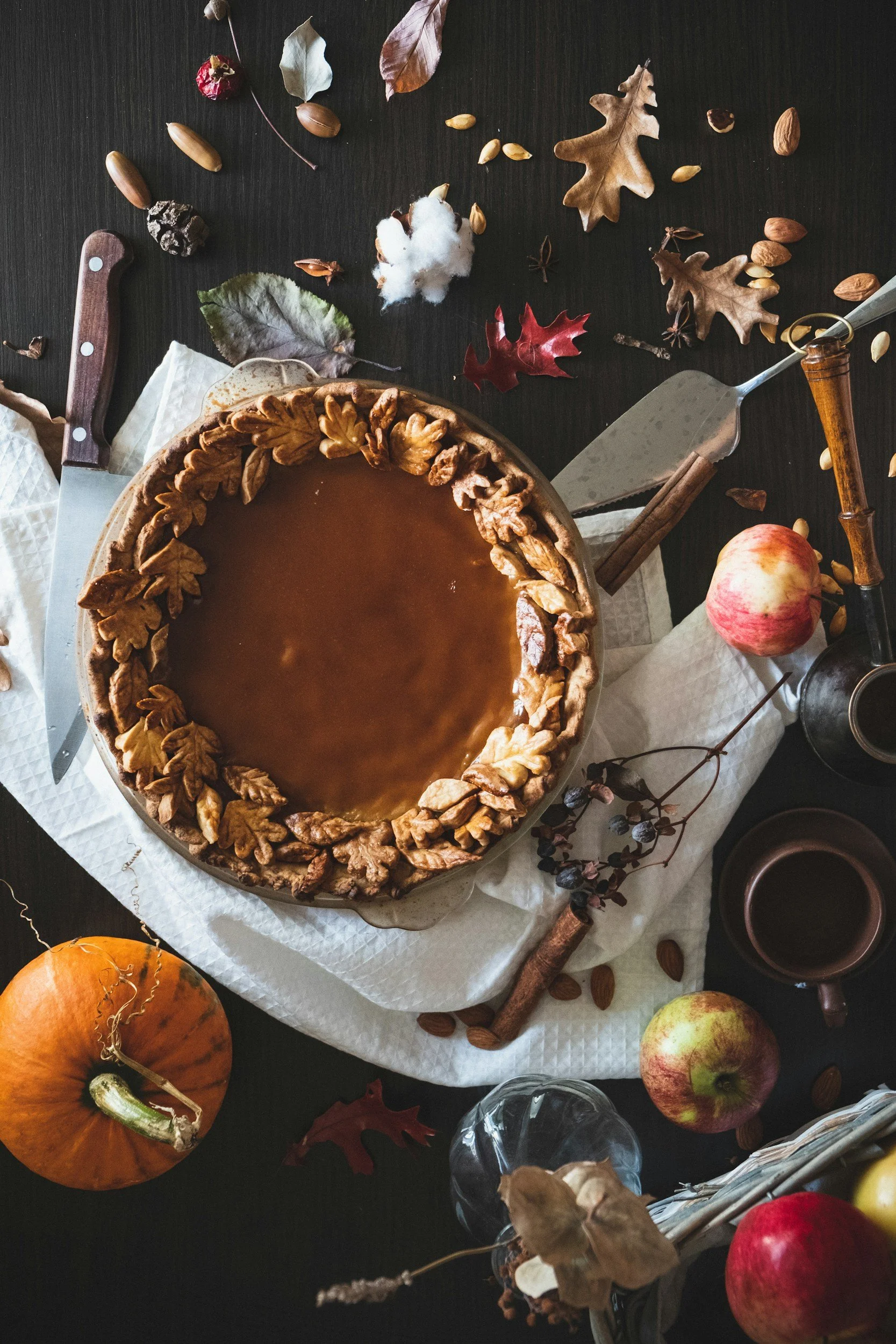 Recipe: Salted Chocolate Pumpkin Tart