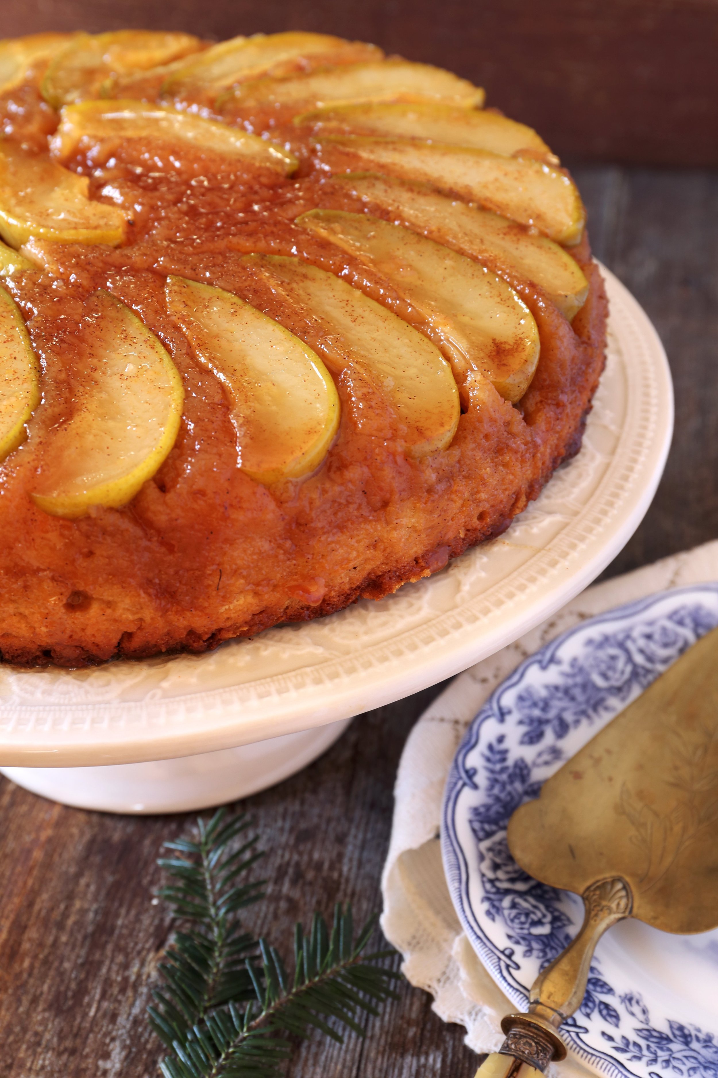 Recipe: Pear and Ginger Upside-down Cake