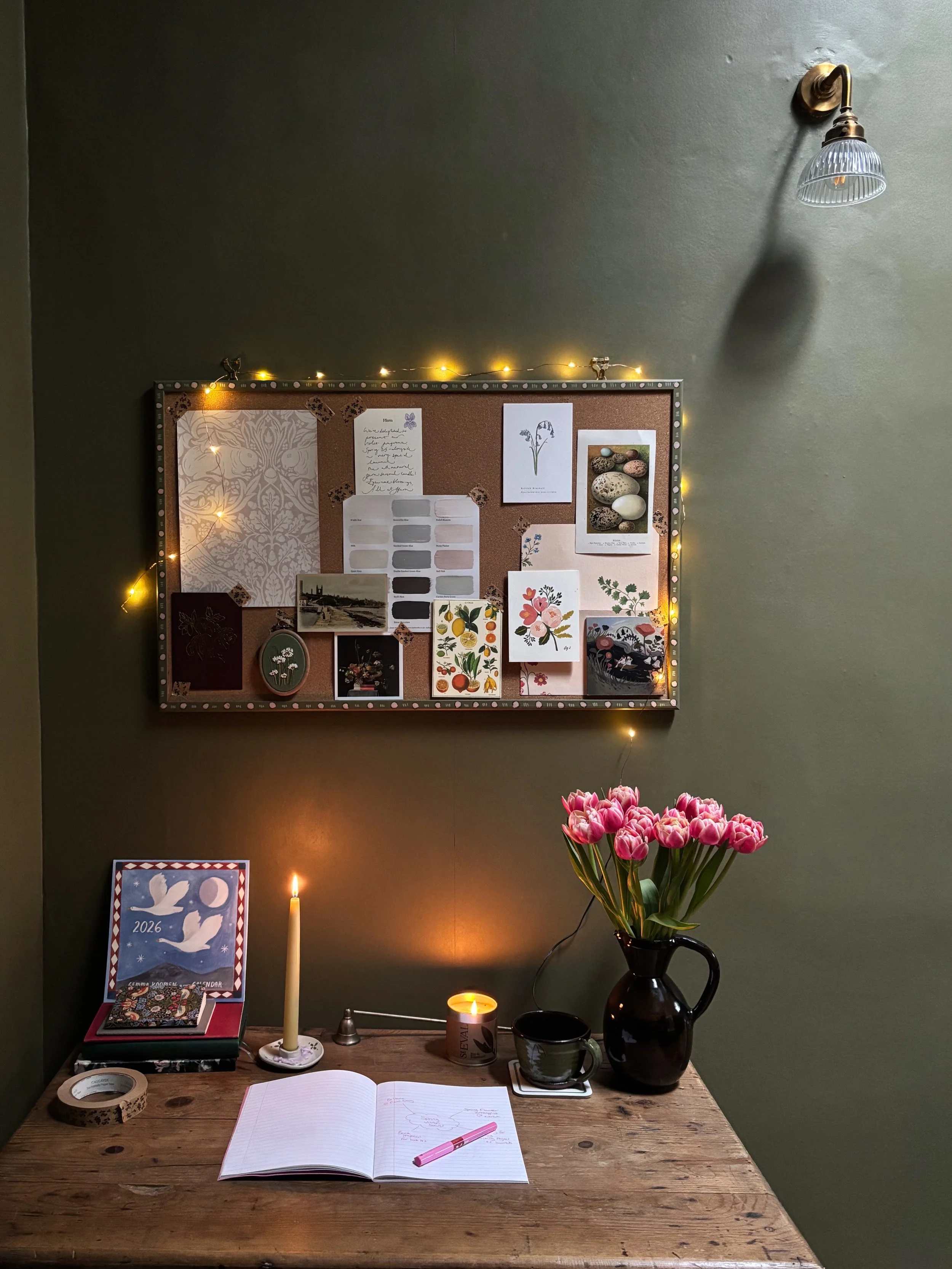 Activity: Spring Moodboard and Intention Setting