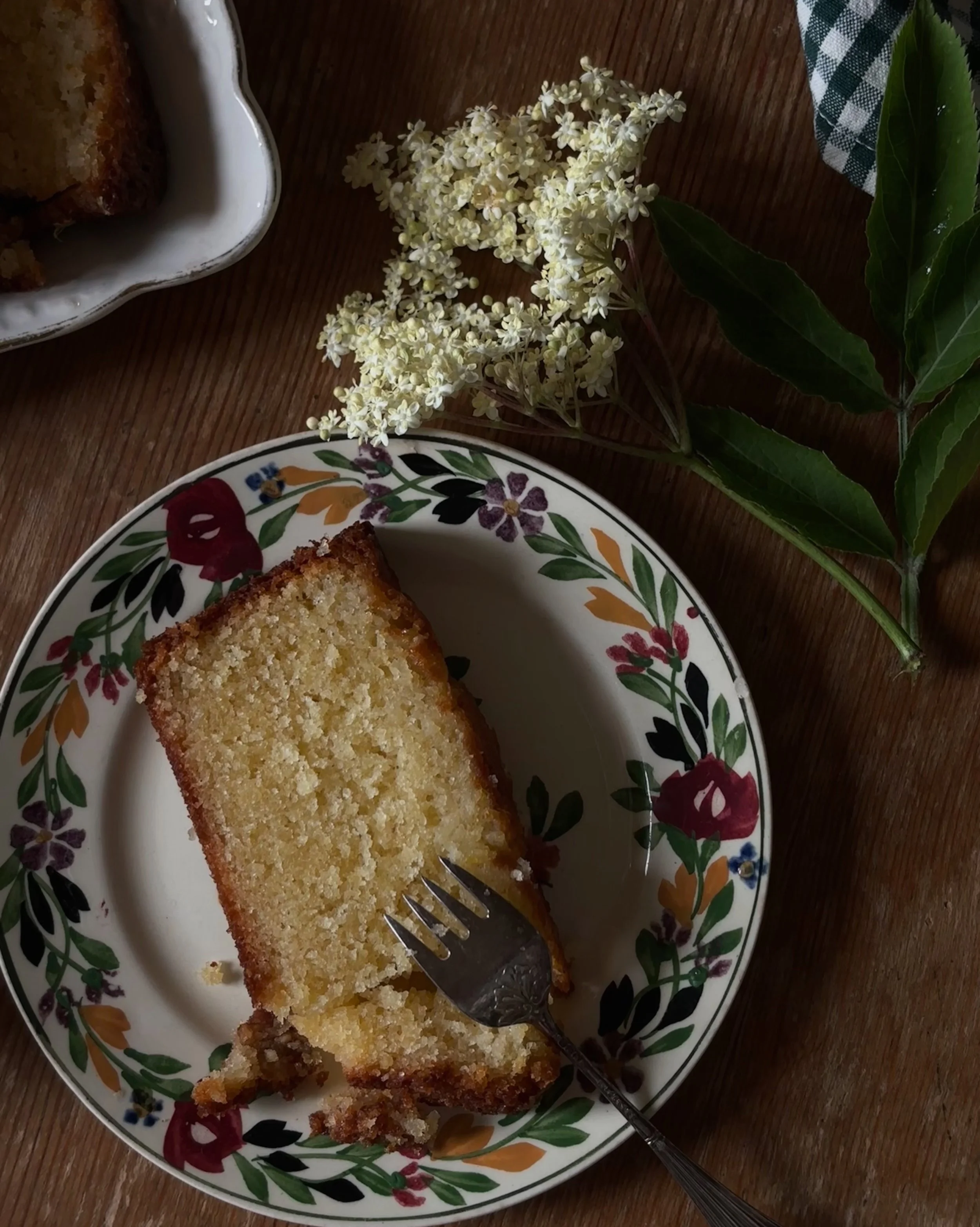 Recipe: Litha Elderflower and Lemon Drizzle Loaf