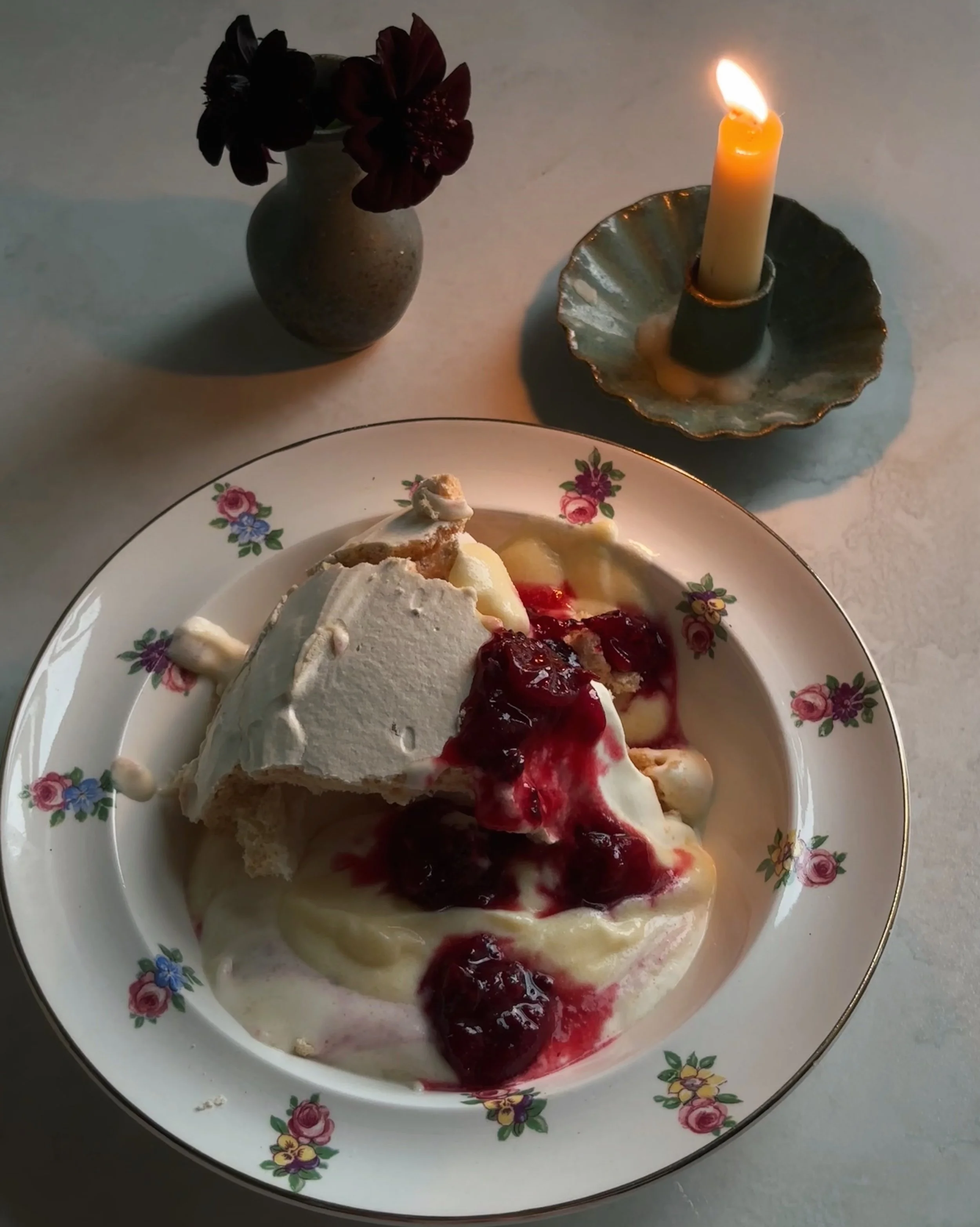 Recipe: Gooseberry and Elderflower Pavlova