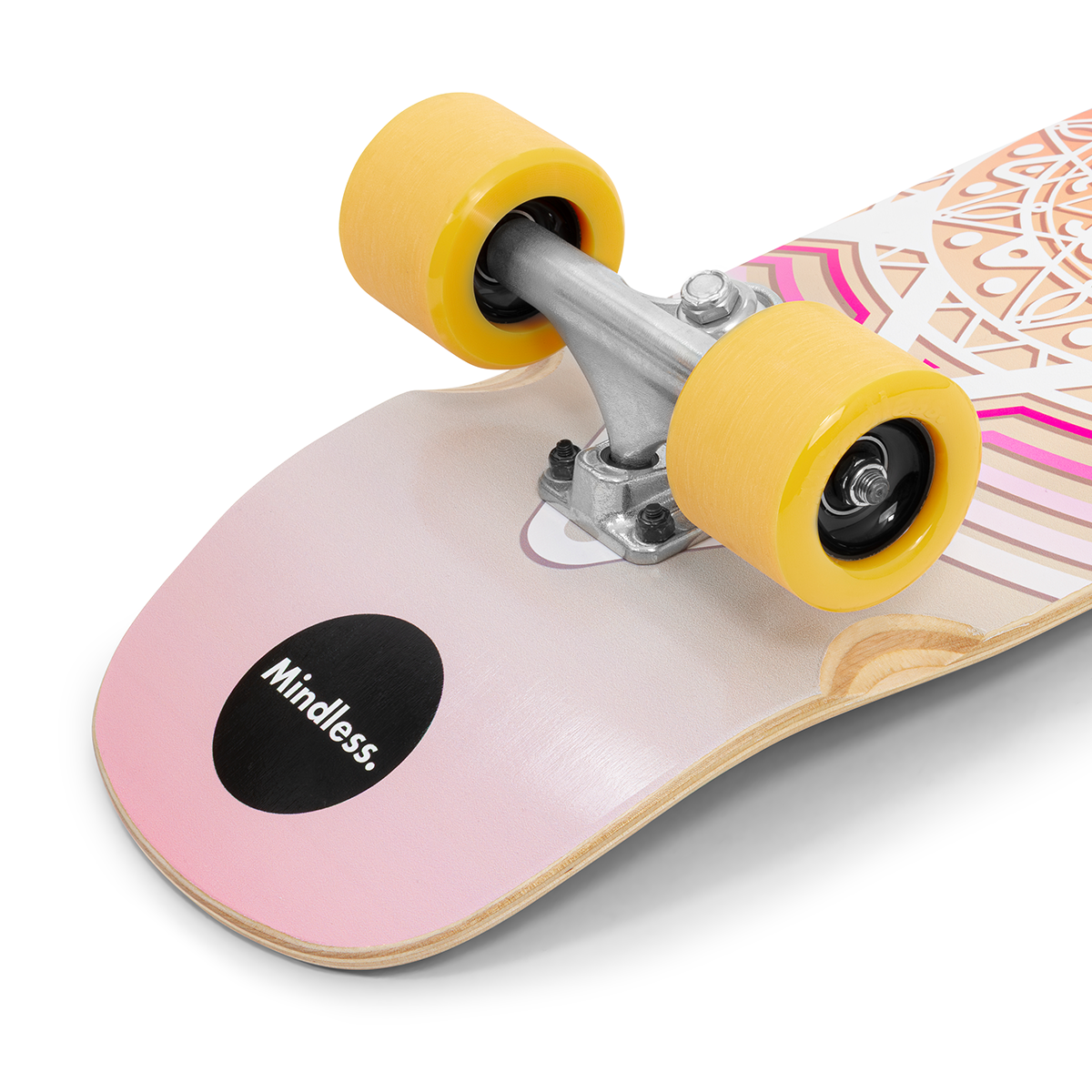 Tail Angle Detail of Mindless Drifter Cruiser 28" x 8"