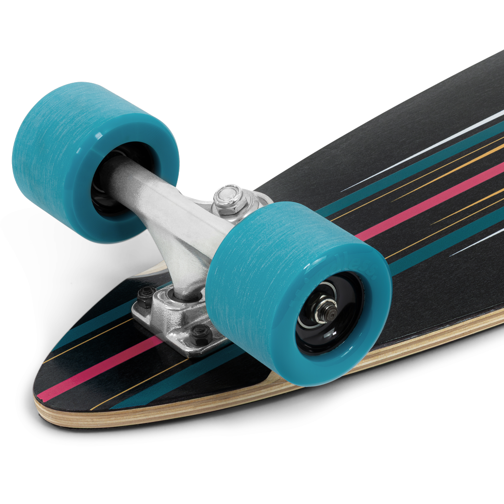 ML3200 Mindless Nomad Pintail 44 x 9 Black Rear Detail Angle With Shadow.png