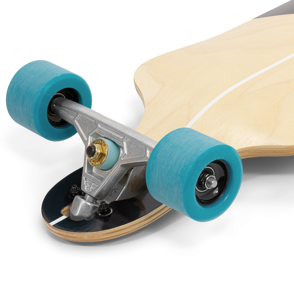 ML4300 Mindless Tundra DT 40 x 9.5 Teal Rear Detail Angle With Shadow.png