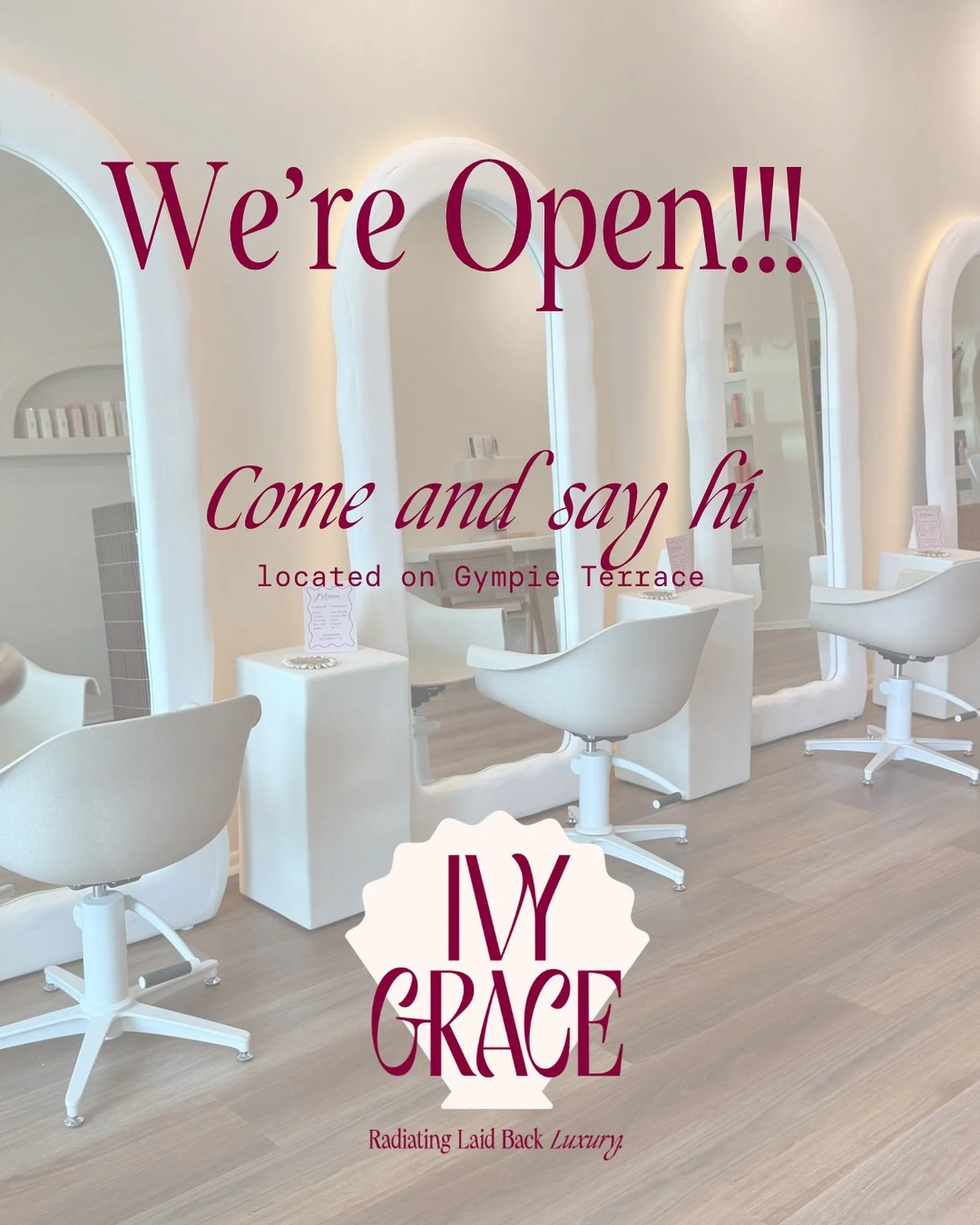 We are officially open!! Thank you to everyone who supported us on our first day - such warm friendly welcomes from the whole Gympie terrace community. We can&rsquo;t wait to meet more of you. Feel free to pop in for a complimentary consultation 🌺