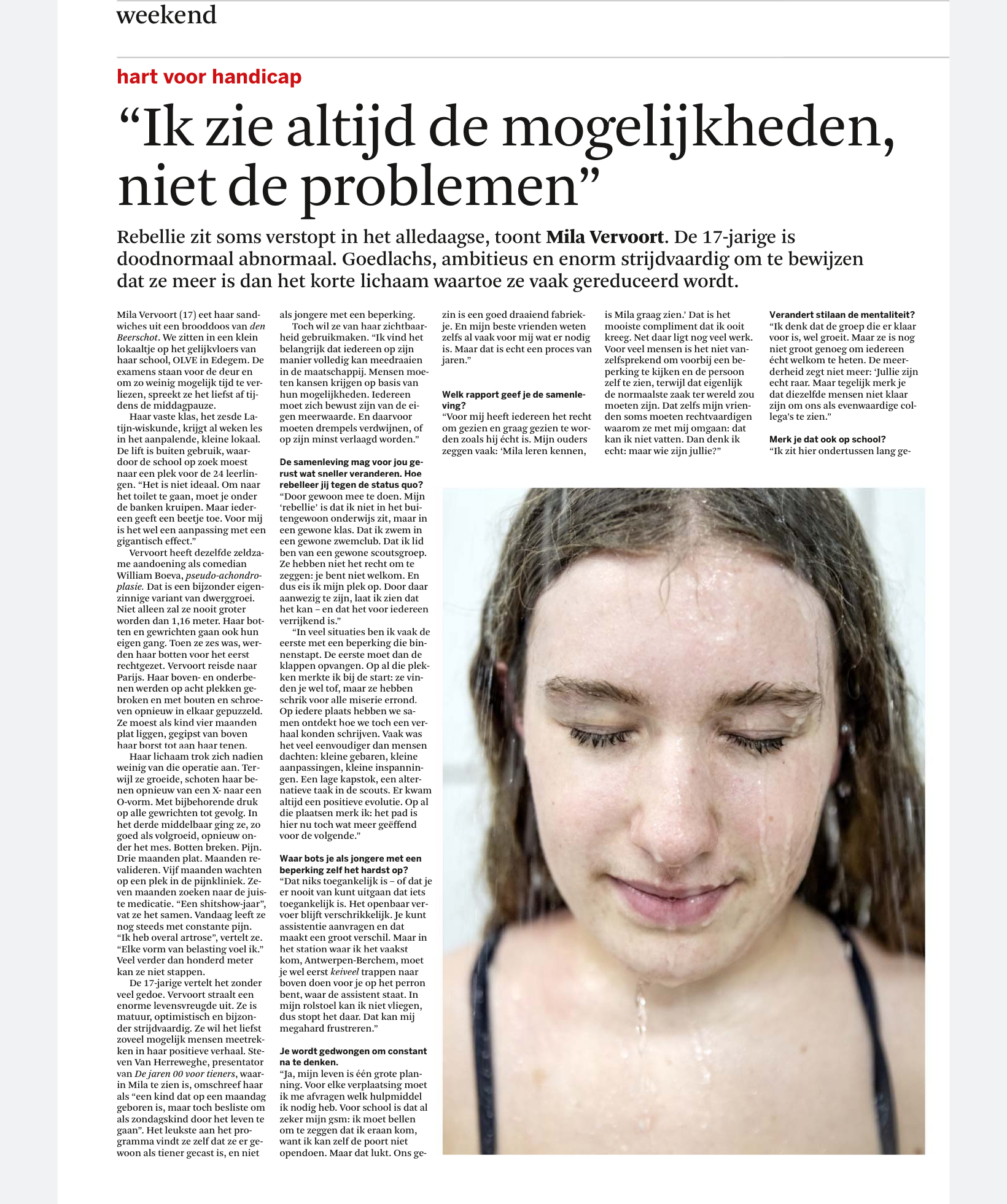 De Standaard, 6 december 2025, Klaas Maenhout