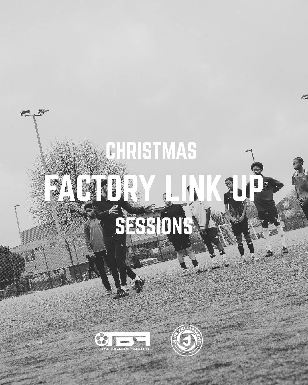 Our first official Factory Link Up dates are here!
Academy ballers from everywhere are invited to join us for our Christmas Half-Term sessions.

Secure your spot and get booked in early.
Start the New Year with an edge over the competition!

Please n