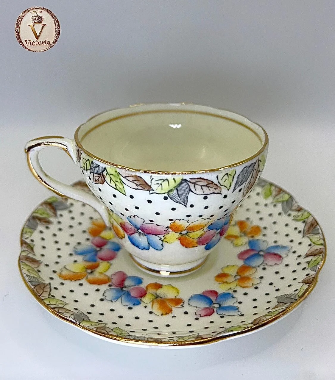 Vintage Foley Tea Set - Whimsical Floral Charm