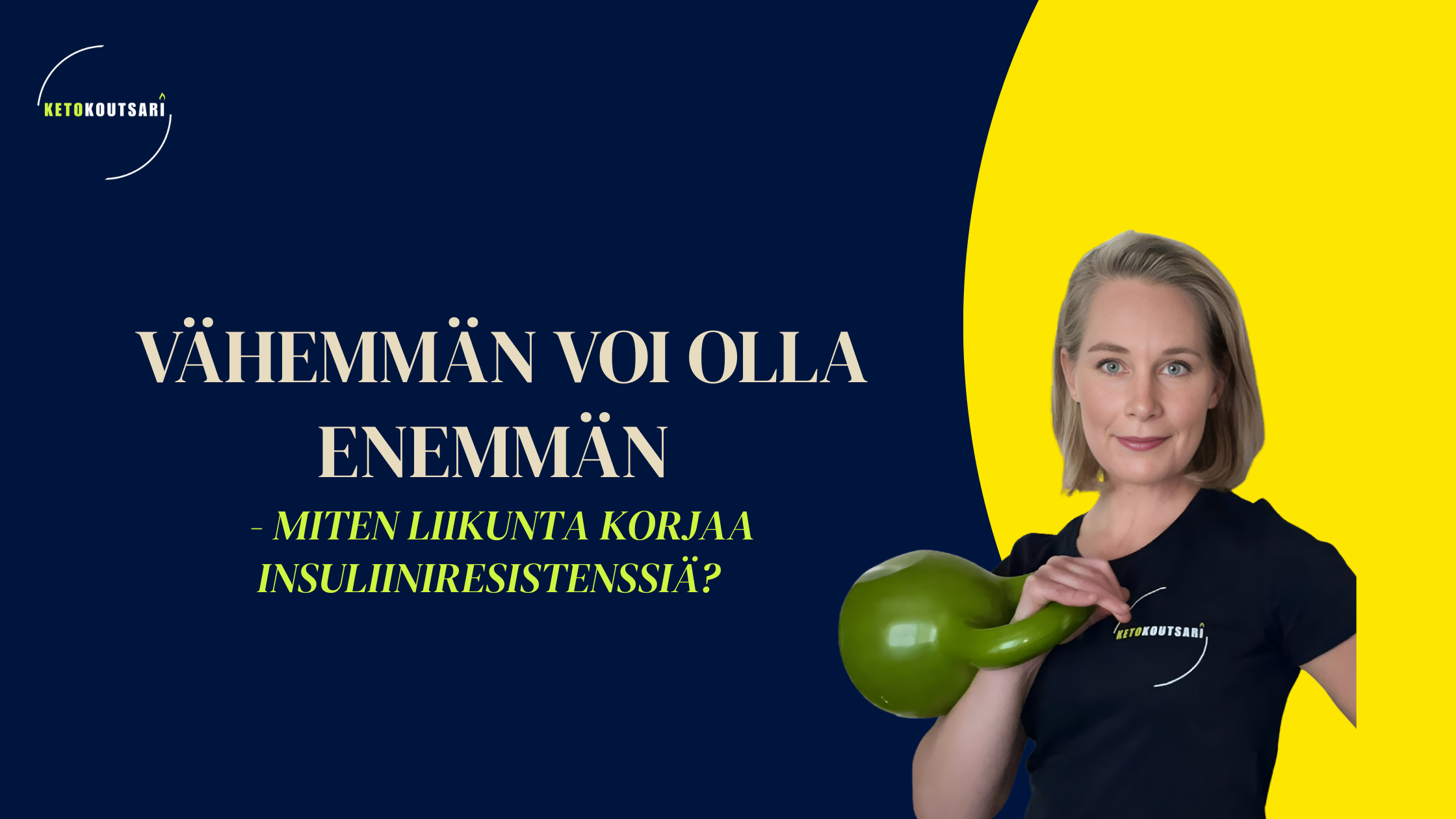 Vähemmän voi olla enemmän&nbsp;&nbsp;– miten liikunta korjaa insuliiniresistenssiä?&nbsp;