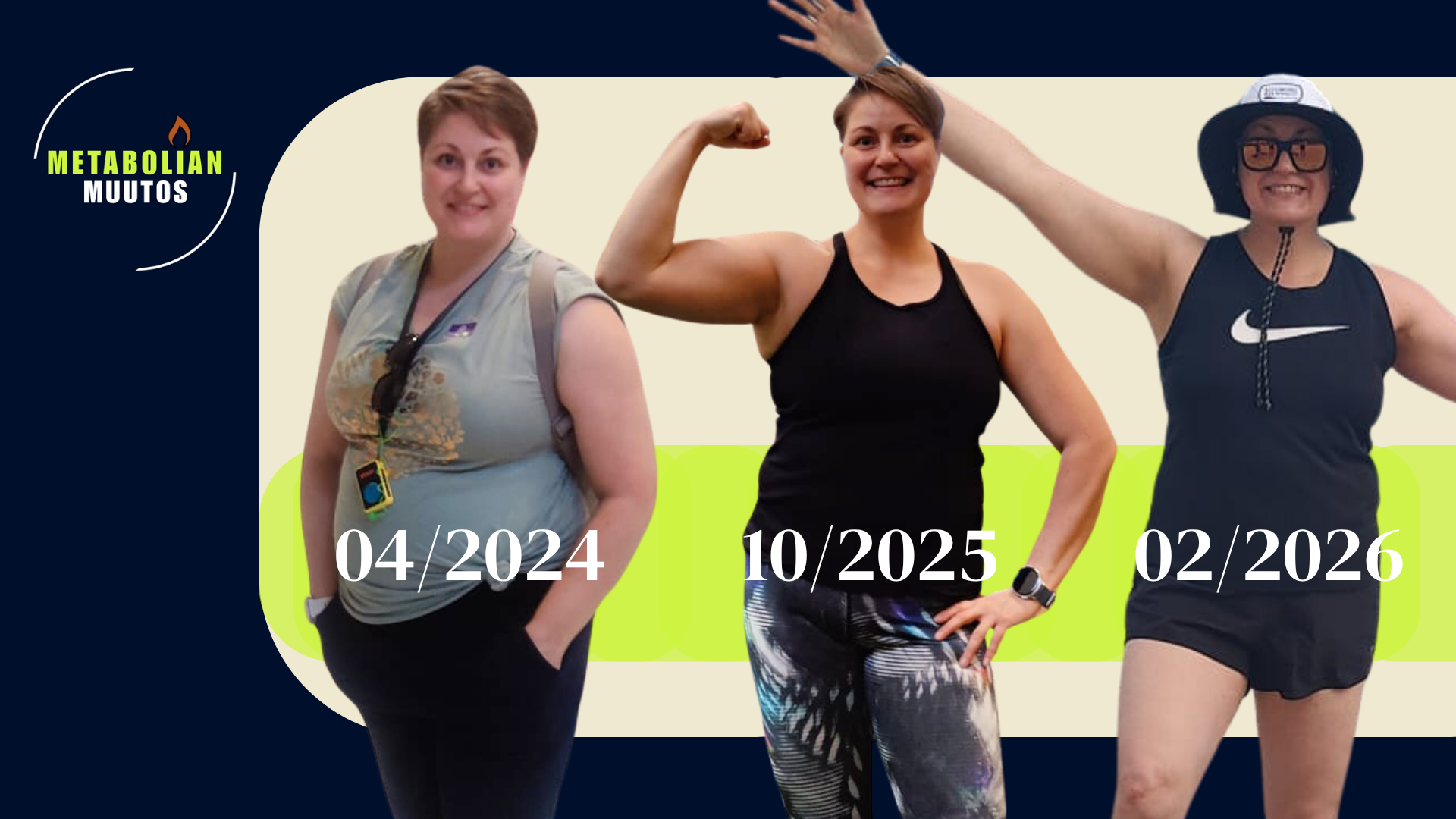 Hanna, 43, jatkuvasta väsymyksestä uuteen elämään – vyötäröltä noin 20 cm pois ja energia takaisin