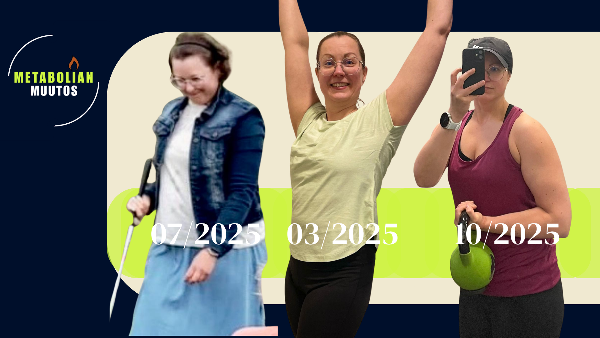 Nelli, 41, sai energiansa takaisin – 16 cm vyötäröltä pois ja olo vahvemmaksi kuin vuosiin