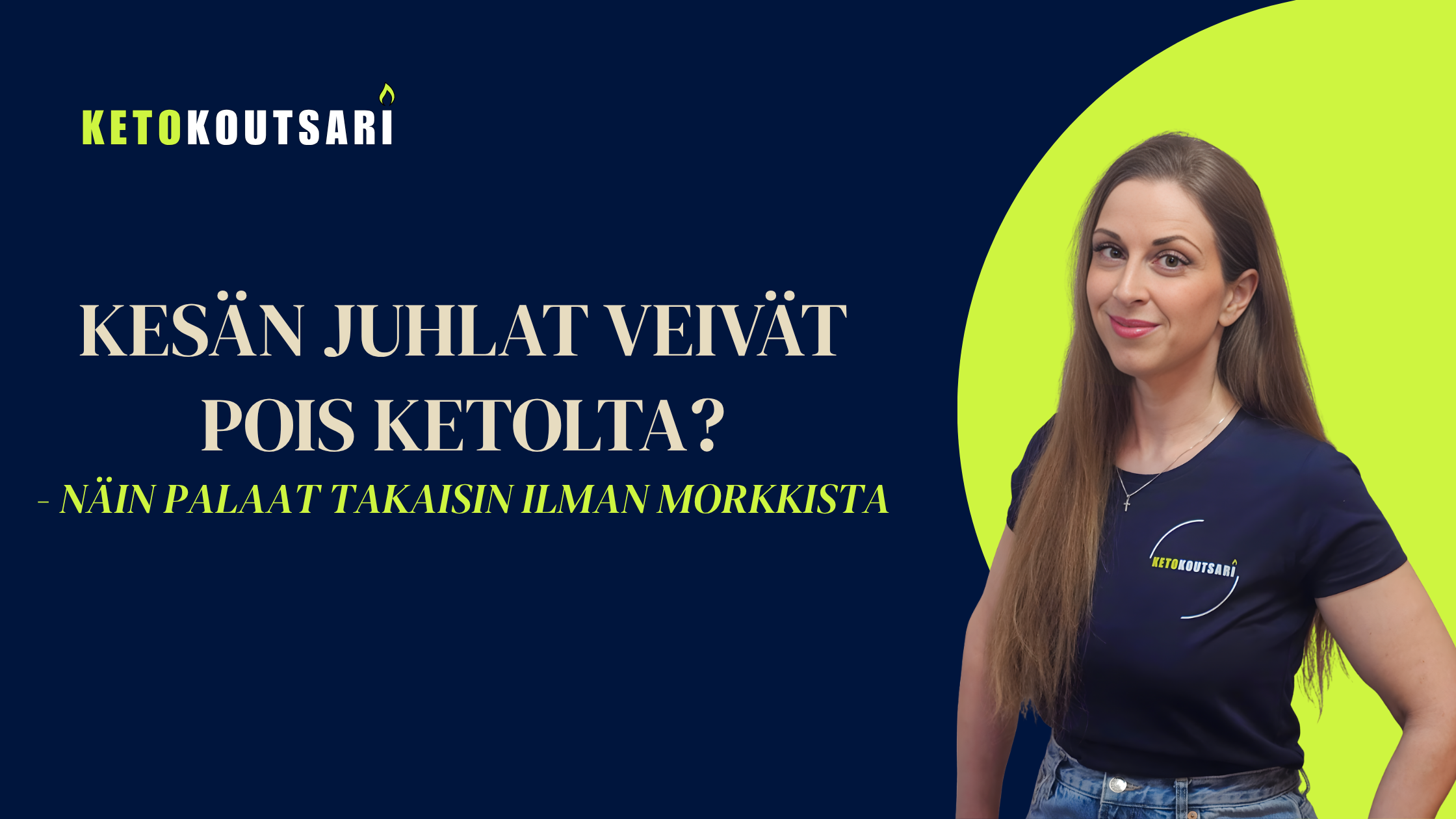 Kesän juhlat veivät pois ketolta? Näin palaat takaisin ilman morkkista