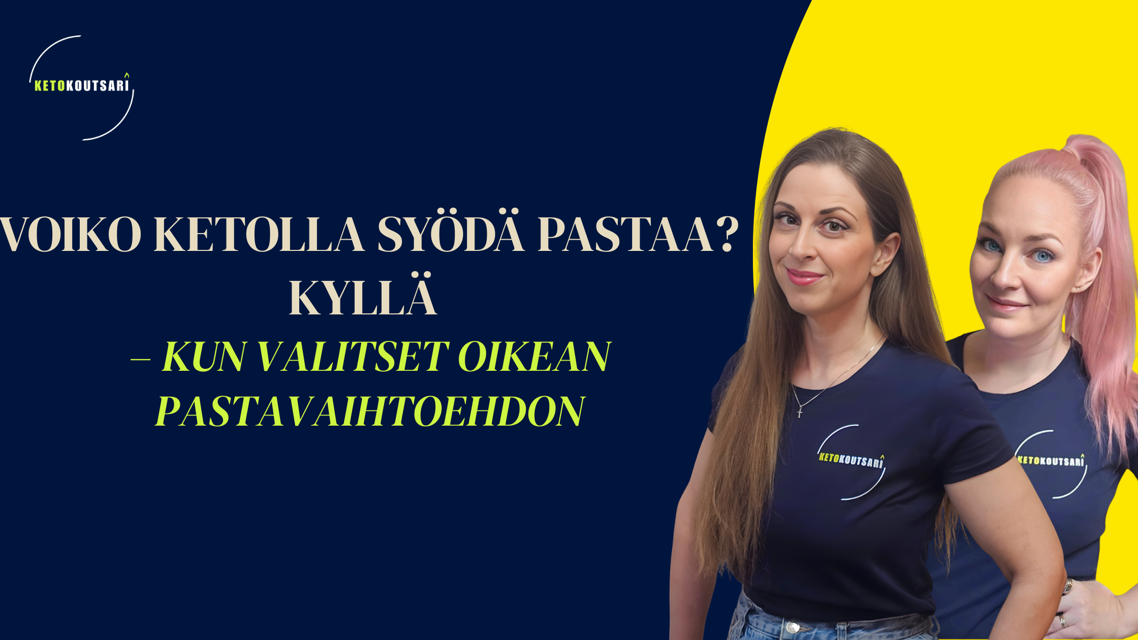 Voiko ketolla syödä pastaa? Kyllä – kun valitset oikean pastavaihtoehdon