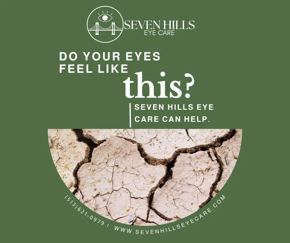 Your eyes deserve more than a temporary fix. 💧 While artificial tears might help for a moment, they don't address what's really causing your dry eye discomfort. Seven Hills Eye Care specializes in comprehensive dry eye treatment that works long-term
