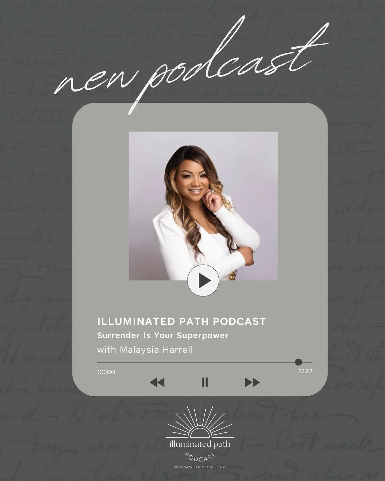 NEW EPISODE DROP 🎙️

Surrender Is Your Superpower
Guest interview with @malaysiahharrell 

In this episode, Liv sits down with Malaysia Harrell, a powerhouse psychotherapist, transformation coach, and military veteran. Malaysia shares her powerful j