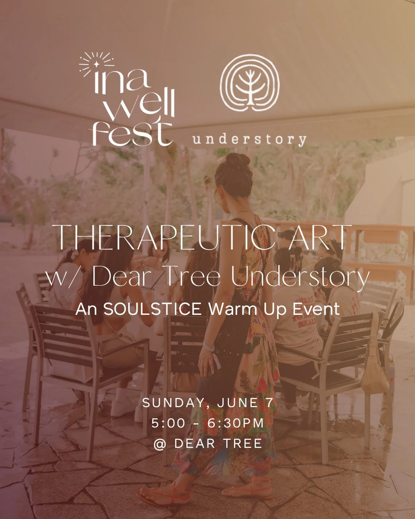 📣Event Announcement📣

We&rsquo;re warming up for SOULSTICE: An Ina Well Fest immersion with a special collaboration with Dear Tree Guam @deartreeguam x Dear Tree Understory @deartree_understory 

🌅Between Sunrise &amp; Sunset - A Reflective Therap